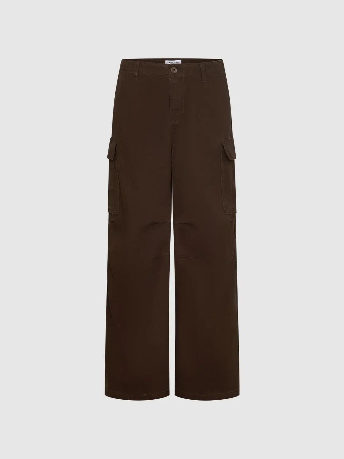 Medium Weight Stretch Wide-leg Cotton Cargo Pants