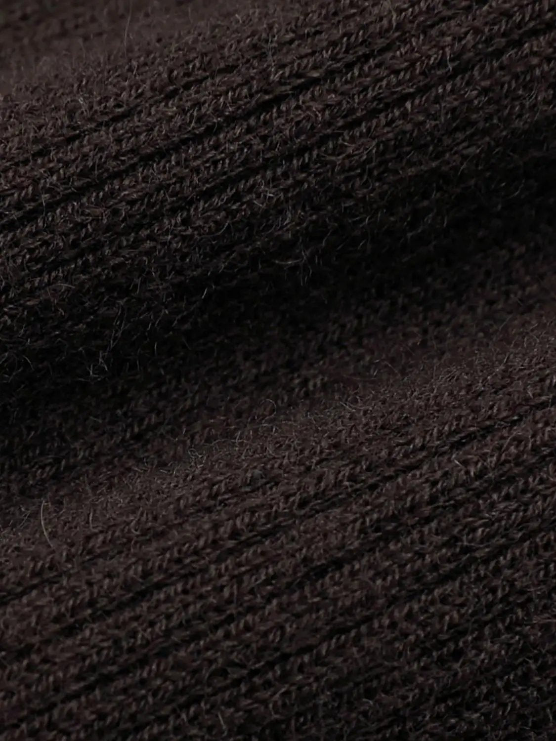 2-In-1 Hooded Henley Collar Ribbed Knit Long Sleeve Top