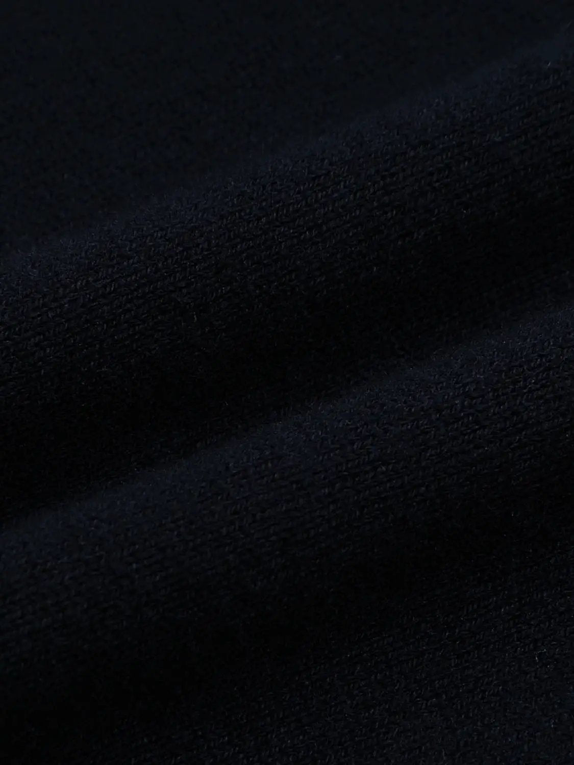 Short Sleeve Sailor Collar Cotton Knit Cardigan