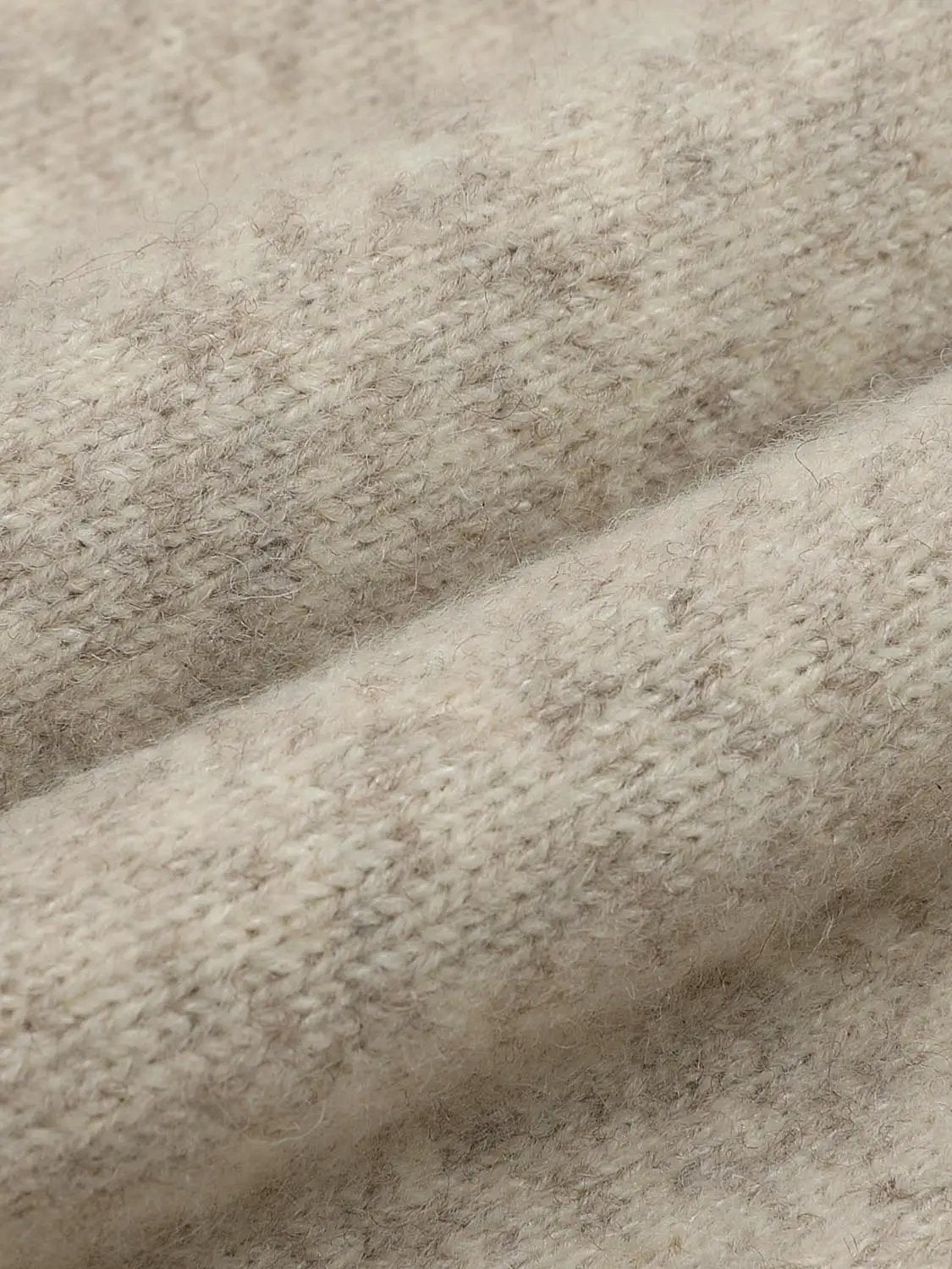 Ribbed Knit Cat Print Crew Neck Long Sleeve Sweater
