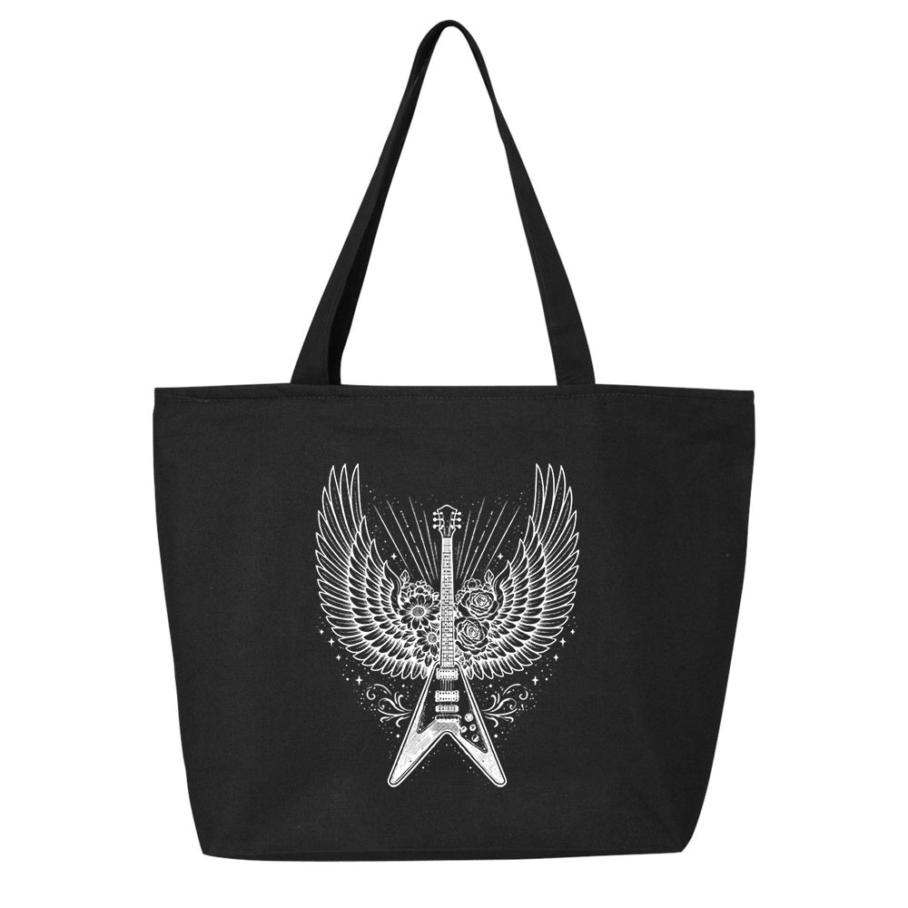Blues Angel Zippered Tote