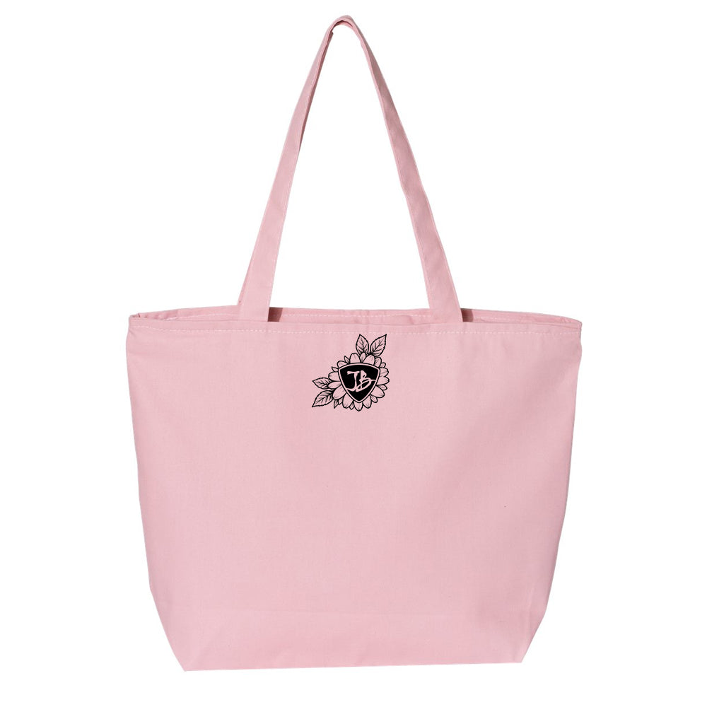 Blues Angel Zippered Tote