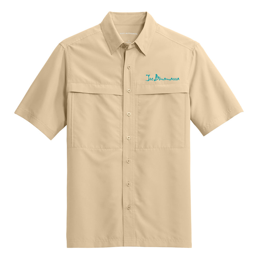 Blues Club Port Authority Short Sleeve UV Daybreak Shirt (Men)