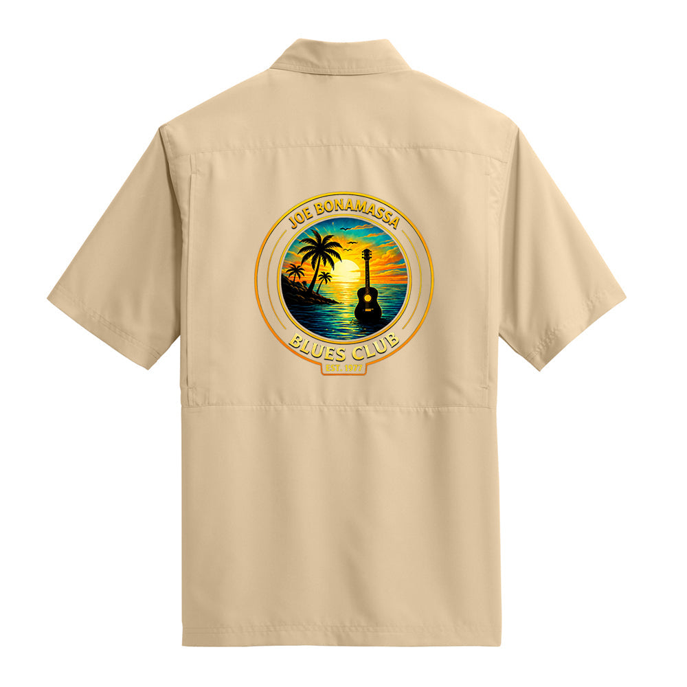 Blues Club Port Authority Short Sleeve UV Daybreak Shirt (Men)