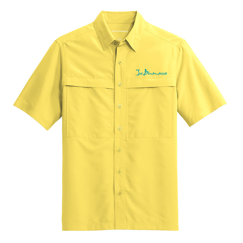 Blues Club Port Authority Short Sleeve UV Daybreak Shirt (Men)