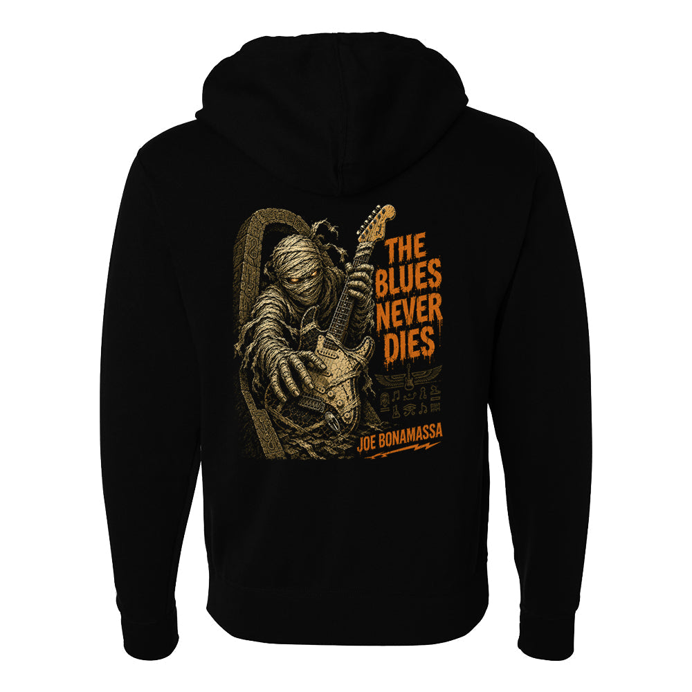 Blues From The Tomb Zip-Up Hoodie (Unisex)