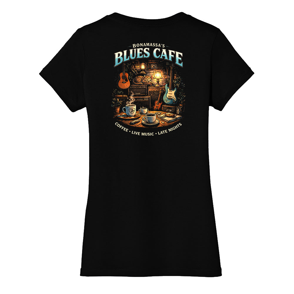 Bonamassa Cafe Blues V-Neck (Women)