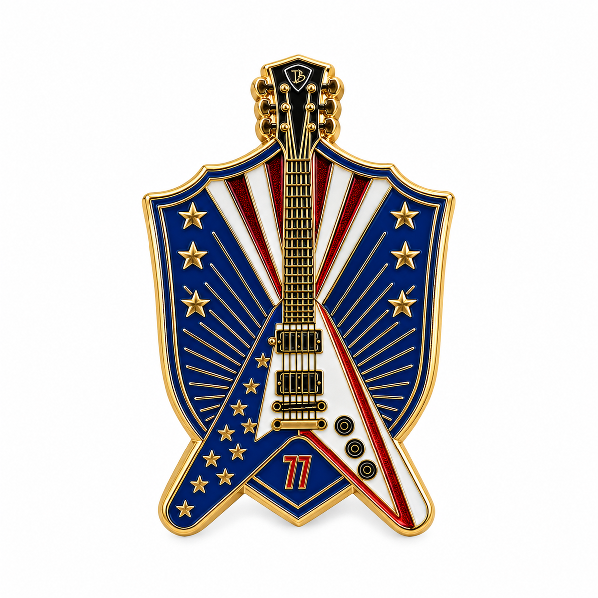 Liberty Flying V Pin