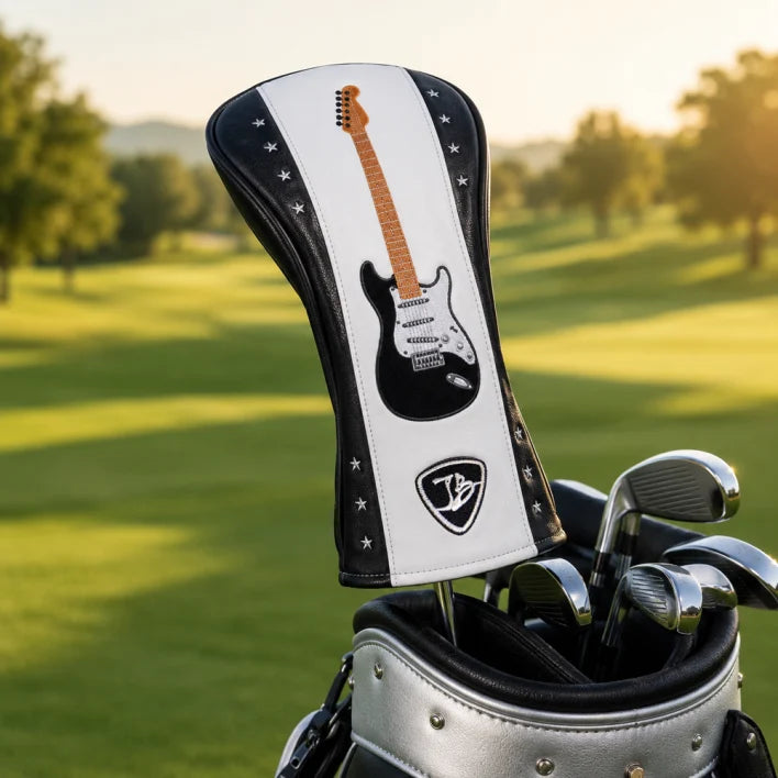 Black Strat Driver Head Cover