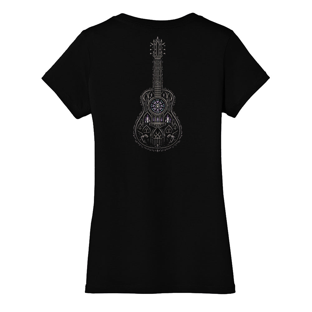 The Sacred Guitar V-Neck (Women)