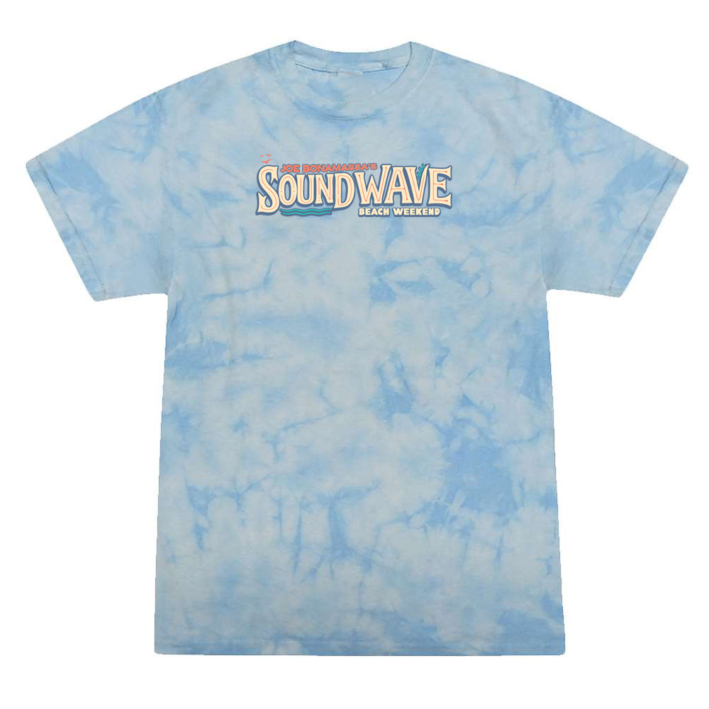 2027 Sound Wave Beach Weekend Crystal Tie Dye T-Shirt (Unisex)